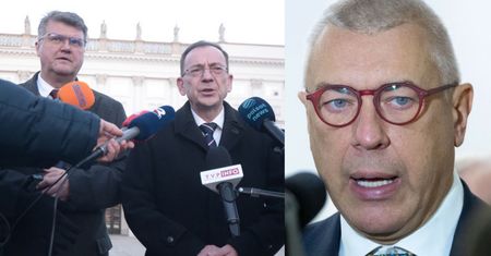 "W imieniu pokrzywdzonej". Giertych składa wniosek ws. Kamińskiego i Wąsika