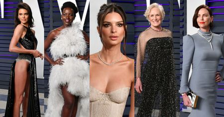 Afterparty "Vanity Fair": dostojna Charlize Theron, zakochany Nick Jonas i odsłonięte krocze Kendall Jenner (ZDJĘCIA)