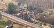 Migranci na granicy polsko-białoruskiej. Żaryn: to największa próba masowego siłowego wejścia na teren Polski