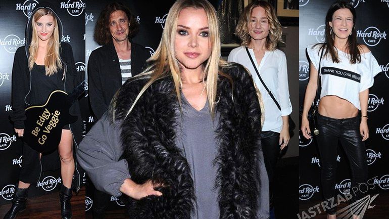 Gwiazdy w Hard Rock Cafe