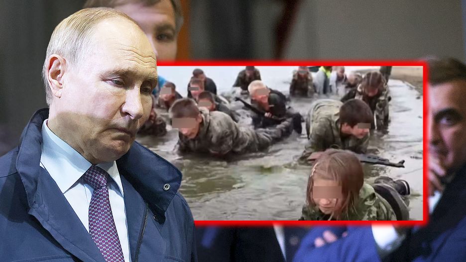 Rosyjski dyktator Władimir Putin