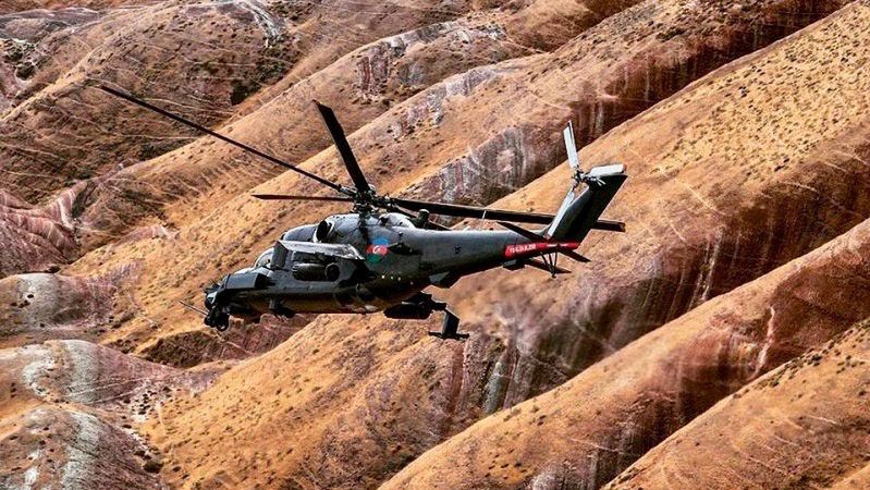  Mi-24G sił zbrojnych Azerbejdżanu. Fot. mod.gov.az