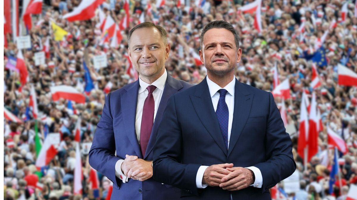 Karol Nawrocki / Rafał Trzaskowski 