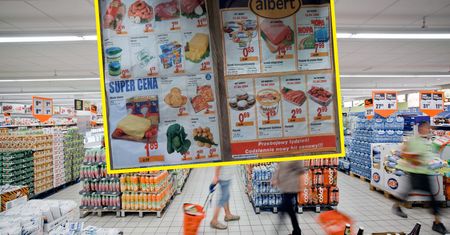 Gazetka promocyjna z 2004 roku. W te ceny aż trudno uwierzyć
