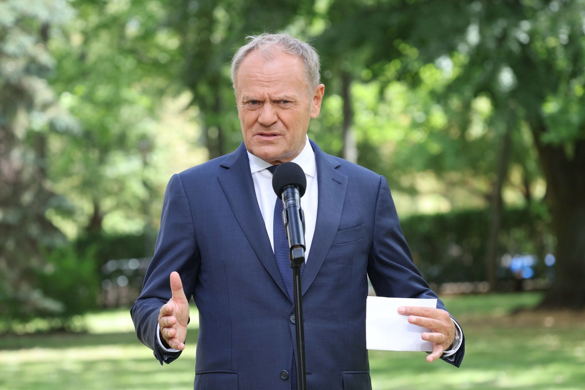 Tusk rozmawia z Ukrainą