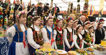 Wyjątkowa Niedziela Palmowa w Swołowie. Konkurs na tradycyjną palmę oraz babę wielkanocną (zdjęcia)