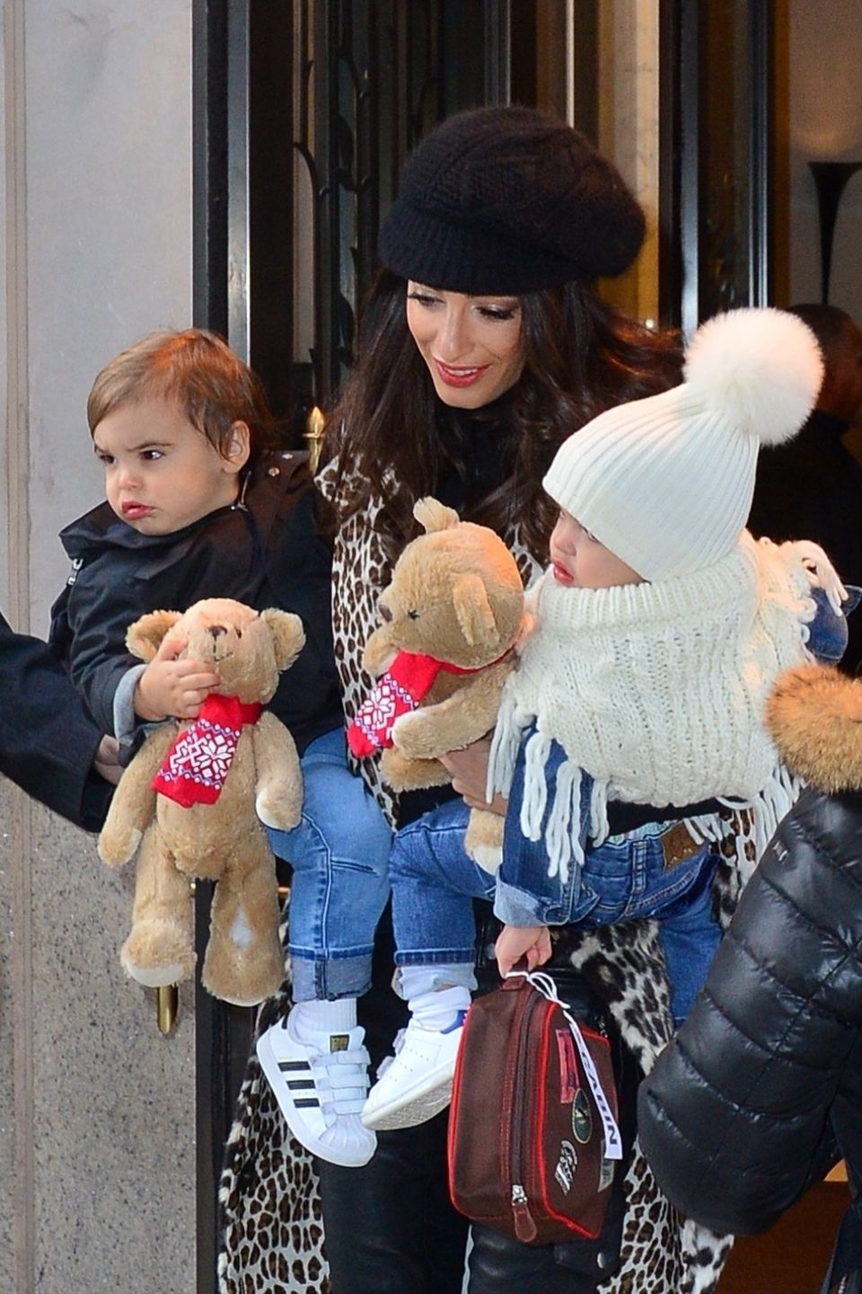 Amal Clooney z dziećmi