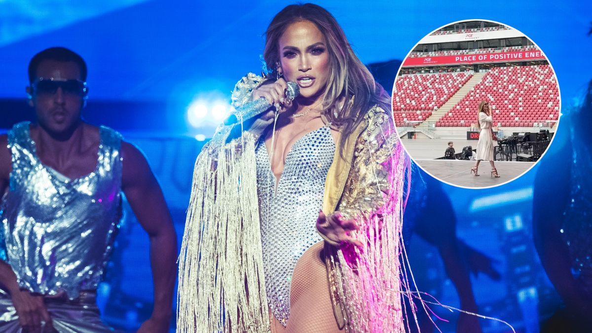 Jennifer Lopez promuje koncert nagraniem z Warszawy