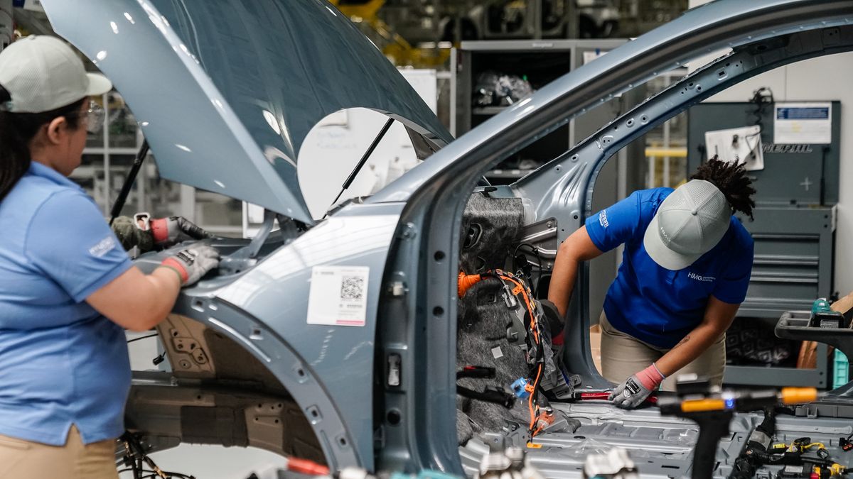 Fabryka południowokoreańskiego koncernu Hyundai w stanie Georgia