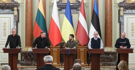 Tak wyglądała konferencja Dudy i Zełenskiego. Reporter WP ujawnia: "szczególny reżim"