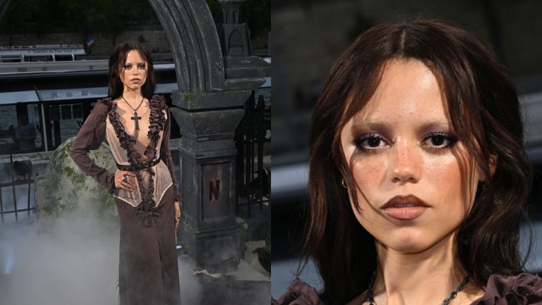 Jenna Ortega promuje w Paryżu drugi sezon "Wednesday"