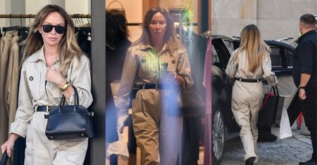 Obładowana torbami Joanna Przetakiewicz opuszcza butik z torebką za ponad 40 TYSIĘCY złotych (ZDJĘCIA)