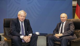 "Negocjacje z krokodylem". Johnson o rozmowach z Putinem