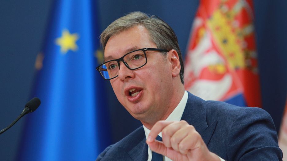 Prezydent Serbii Aleksandar Vucic
