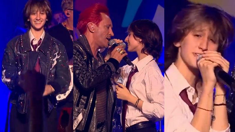 Michał Wiśniewski zaśpiewał z córką na Pol'and'Rock Festival 