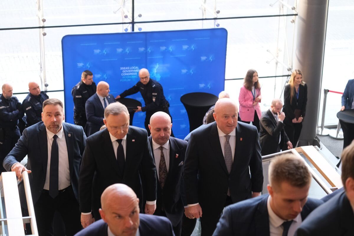 Prezydent Andrzej Duda na Samorządowym Kongresie Trójmorza w Lublinie