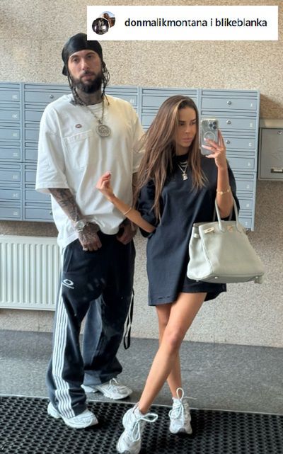 Malik Montana i Blanka Stajkow