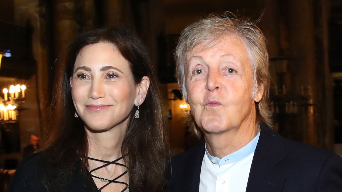 Paul McCartney z żoną