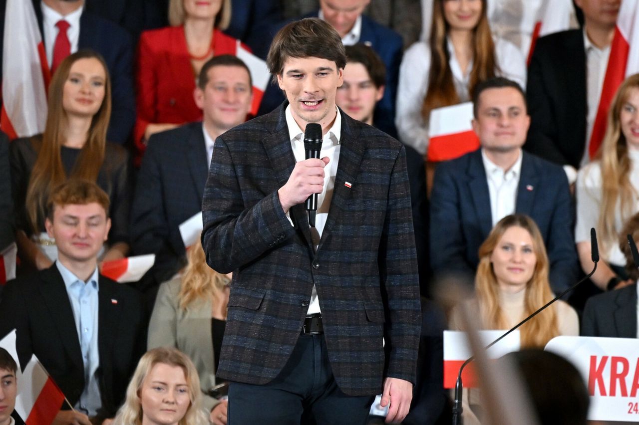 Nawrockiego zapowiedział jego syn. Tak zwrócił się do ojca