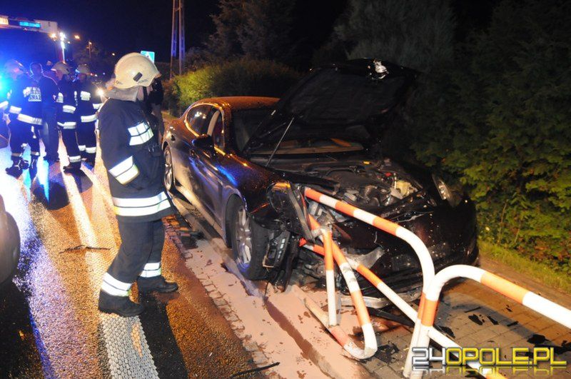 Porsche Panamera Crash