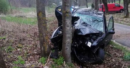 Świętokrzyskie. Wypadek w Jasieniu. Nie żyje 36-latek