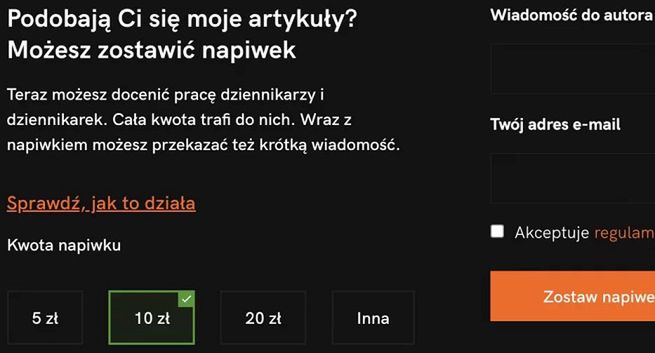Napiwki dla autorów naTemat. Wpłacono już ponad 11 tys. zł