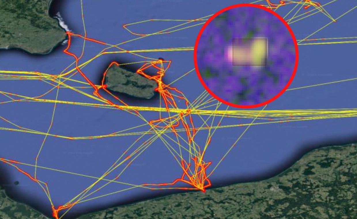 Satelita zarejestrował wśród wszystkich jednostek, jakie przebywały w okolicy miejsca katastrofy na Nord Stream dwa niezidentyfikowane statki z wyłączoną identyfikacją