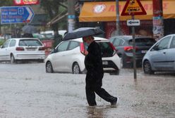 Silne burze w Grecji. Zalane domy, lokalne podtopienia