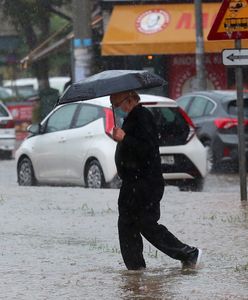 Silne burze w Grecji. Zalane domy, lokalne podtopienia