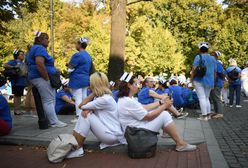 Niemieckie szpitale rekrutują na proteście medyków. "2700 euro, po co czekać na decyzję rządu"