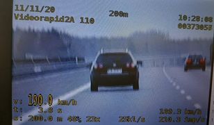 Łódź. Pijany kierowca pędził autostradą