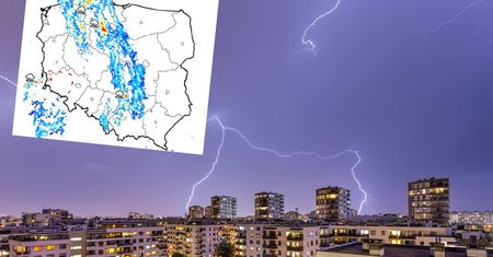 Intensywne burze z gradem. IMGW wydał ostrzeżenia