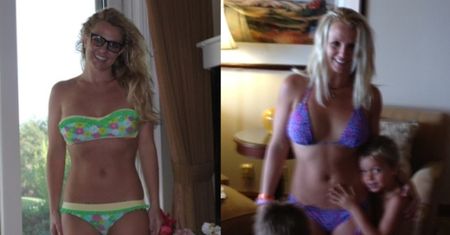 Britney chwali się, że schudła... (FOTO)