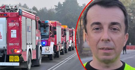 Newralgiczne miejsce koło Józefowa. Cel: utrzymać ogień z dala od miasta