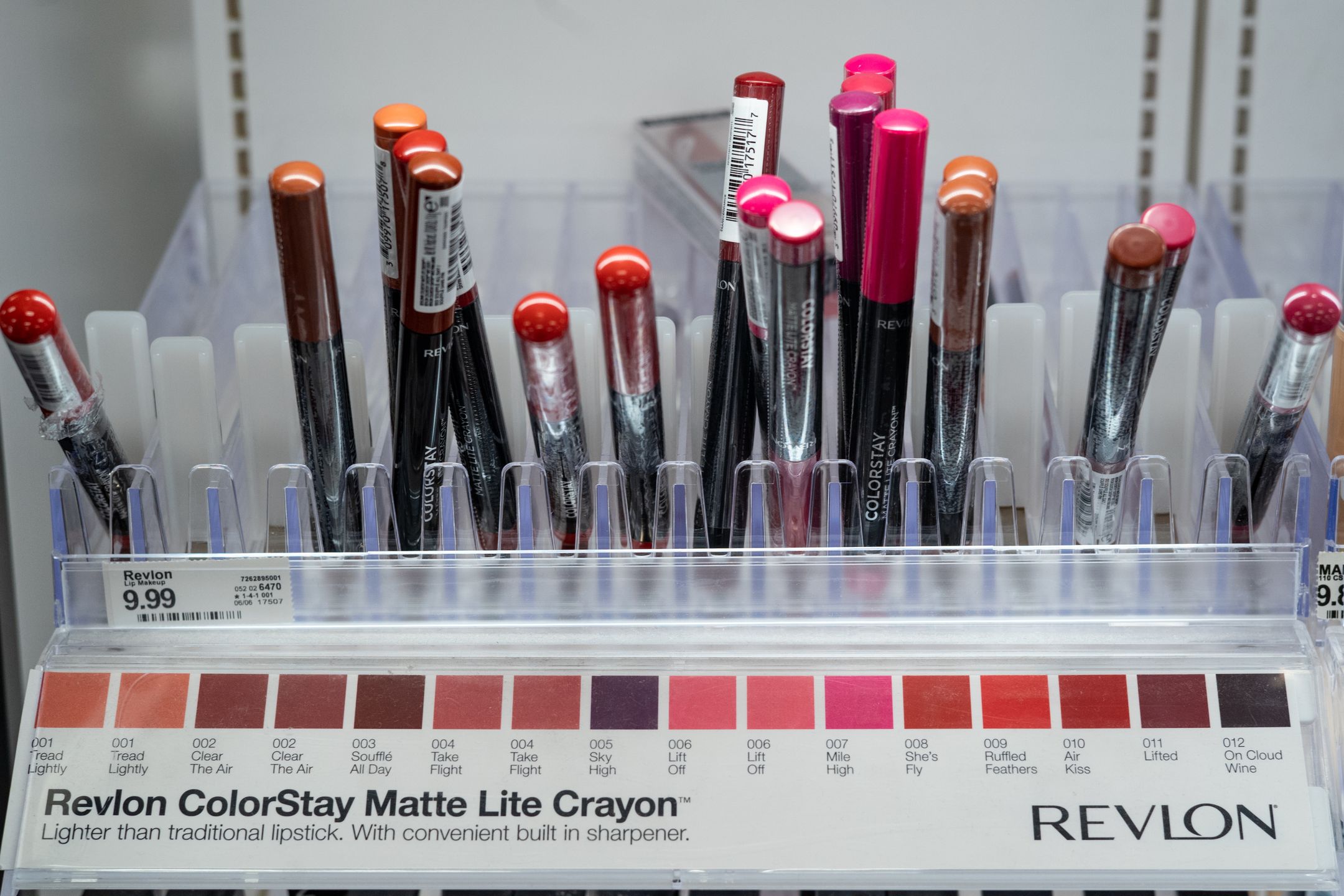 HOUSTON, TEXAS - JUNE 16: Revlon beauty products are seen in a Target store on June 16, 2022 in Houston, Texas. Revlon, the 90-year-old cosmetics giant, filed for Chapter 11 bankruptcy due to financial woes and mounting celebrity competition. (Photo by Brandon Bell/Getty Images)