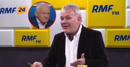 "Lizus premiera". Miller tłumaczy się u Mazurka ze słodzenia Tuskowi