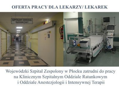 Lekarze potrzebni od zaraz 