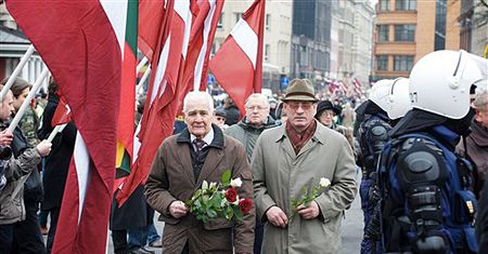 Łotysze uczcili pamięć żołnierzy Waffen SS