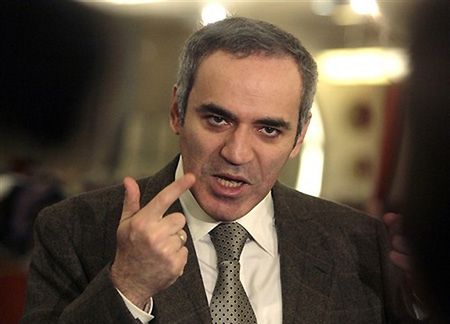 Kasparow rezygnuje z udziału w wyborach prezydenckich