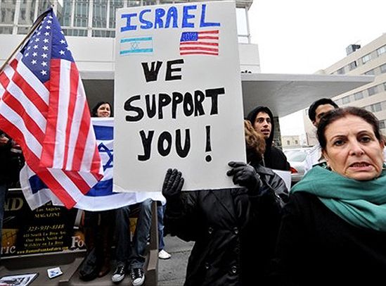 Administracja Busha bezwarunkowo popiera Izrael