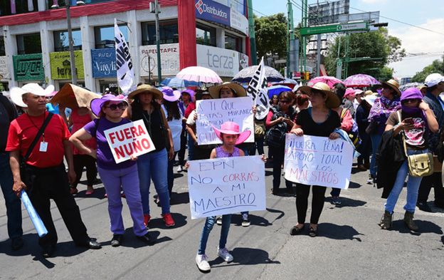 Strajkujący nauczyciele zablokowali stołeczne ulice Meksuku