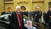 Prezydent Czech Vaclav Klaus również jeździ Skodą Superb
