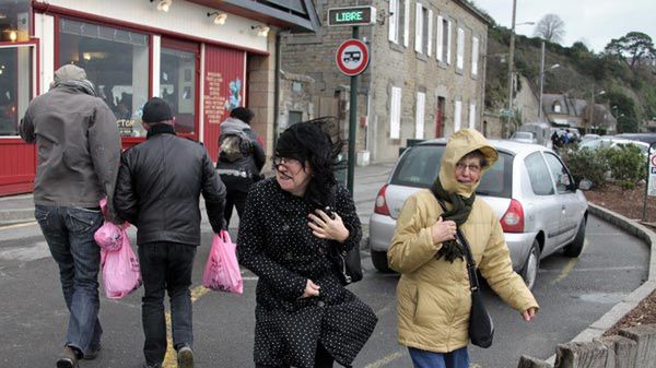 Silny wiatr uprzykrza życie mieszkańcom Francji