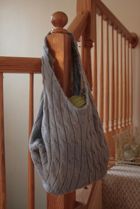 Old Sweater Bag