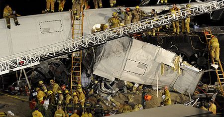 Katastrofa kolejowa pod Los Angeles; 17 zabitych