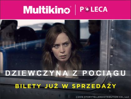 Ruszyła przedsprzedaż biletów na film „Dziewczyna z pociągu”!