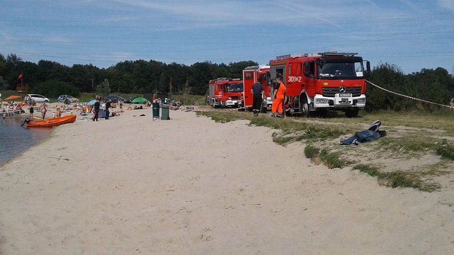 W Siechnicach wyłowiono ciało mężczyzny