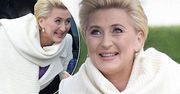 Agata Duda do Berlina wystroiła się jak gwiazda "Dynastii"! Pierwsza Dama Niemiec wyglądała przy niej jak szara myszka!