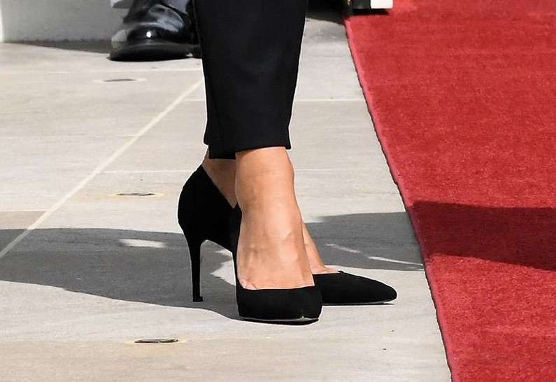 Agata Duda na spotkaniu z Melanią Trump
