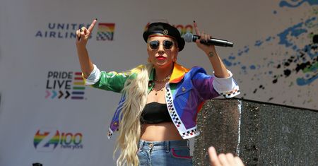 Lady Gaga zachwyciła tęczową stylizacją w Nowym Jorku